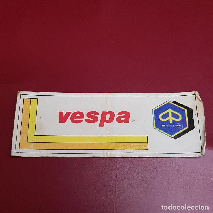 Coleccionismo Cromos antiguos: COMICROMO - AUTOADHESIVAS -1991 - 91 - VESPA 124 - NUNCA PEGADO