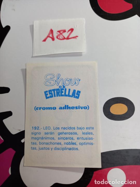 Coleccionismo cromos antiguos: 192 SHOW DE ESTRELLAS LEO - Foto 2