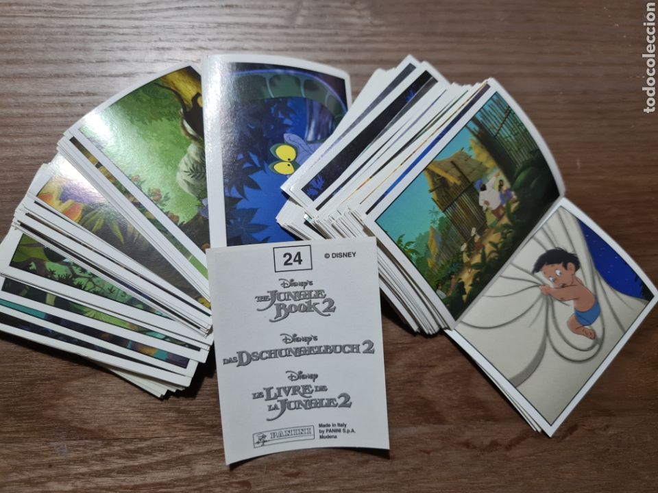 Coleccionismo Cromos antiguos: 150 CROMOS EL LIBRO DE LA SELVA 2 DE PANINI