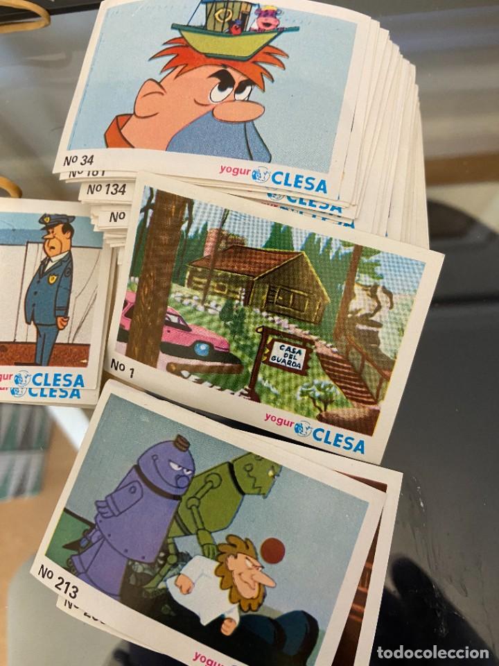 Coleccionismo cromos antiguos: FESTIVAL DE HANNA BARBERA YOGUR CLESA LOTE DE 58 CROMOS NUEVOS SE VENDEN SUELTOS