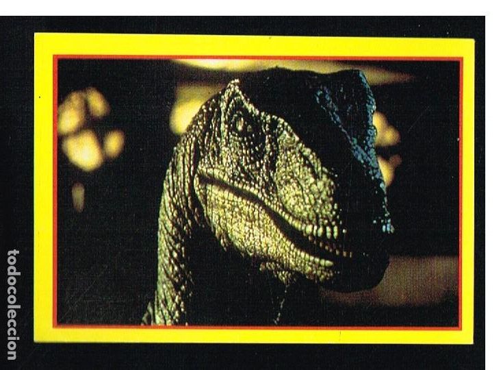 Coleccionismo cromos antiguos: JURASSIC PARK - CROMO N&ordm; 199 - EDICIONES ESTE 1992 - Foto 1