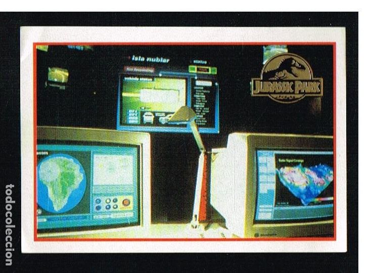 Coleccionismo cromos antiguos: JURASSIC PARK - CROMO N&ordm; 124 - EDICIONES ESTE 1992 - Foto 1