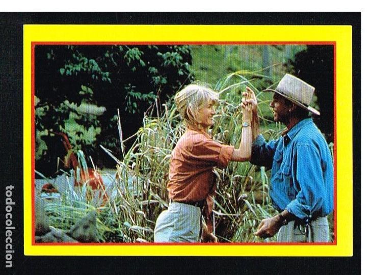 Coleccionismo cromos antiguos: JURASSIC PARK - CROMO N&ordm; 105 - EDICIONES ESTE 1992 - Foto 1