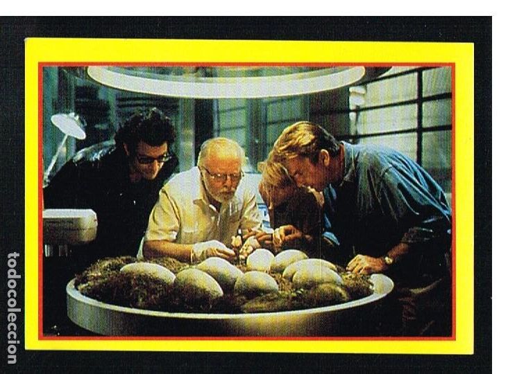 Coleccionismo cromos antiguos: JURASSIC PARK - CROMO N&ordm; 42 - EDICIONES ESTE 1992 - Foto 1