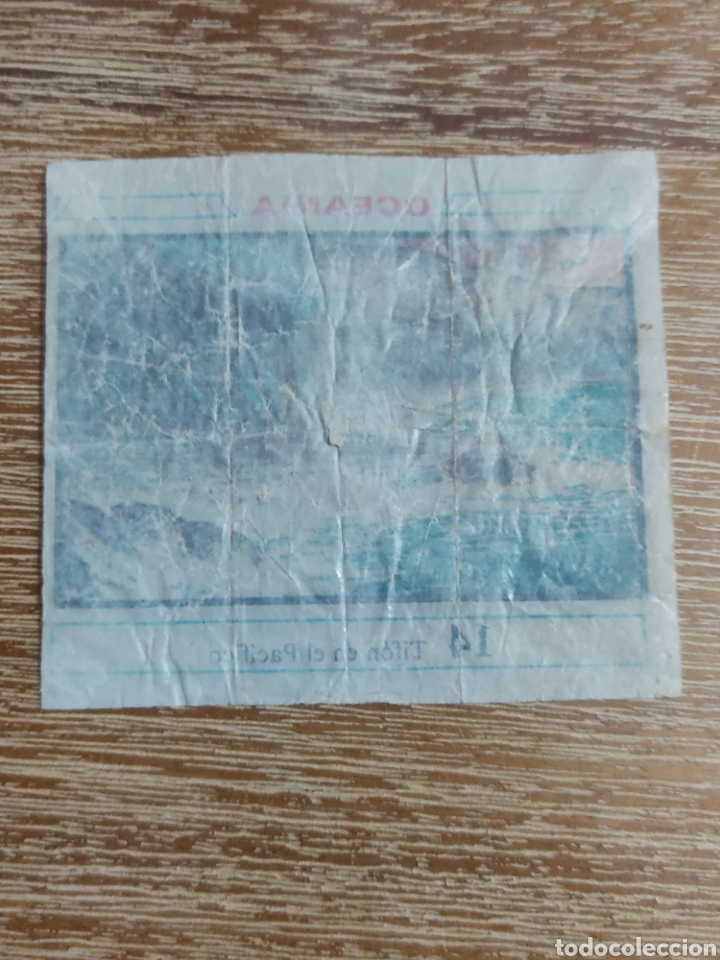 Coleccionismo cromos antiguos: Cromo Oceania Dunkin N&deg; 14 - Foto 2