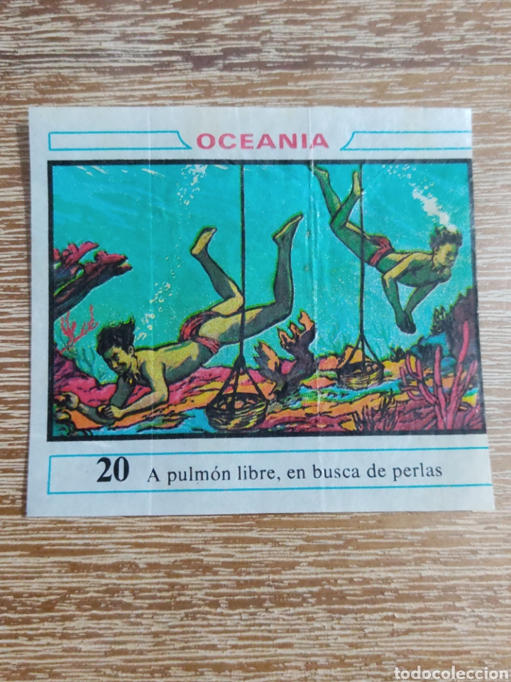 Coleccionismo cromos antiguos: Cromo Oceania Dunkin N&deg; 20 - Foto 1