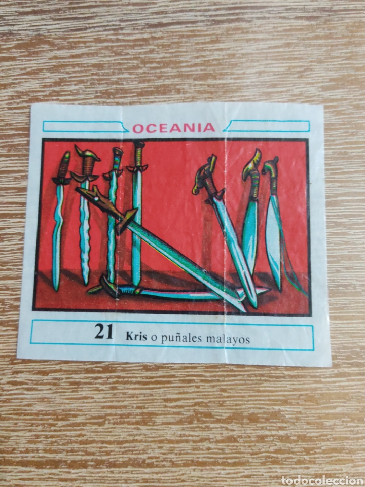 Coleccionismo cromos antiguos: Cromo Oceania Dunkin N&deg; 21 - Foto 1