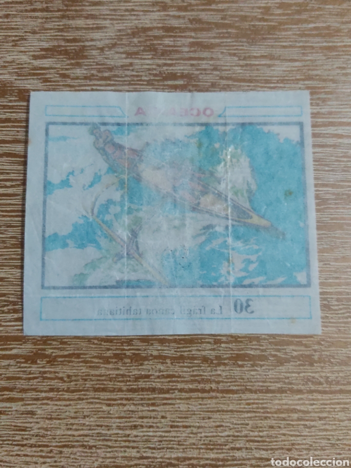 Coleccionismo cromos antiguos: Cromo Oceania Dunkin N&deg; 30 - Foto 2