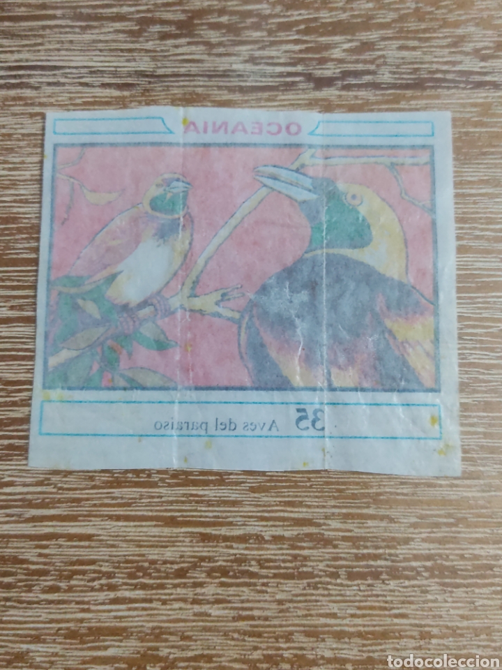 Coleccionismo cromos antiguos: Cromo Oceania Dunkin N&deg; 35 - Foto 2
