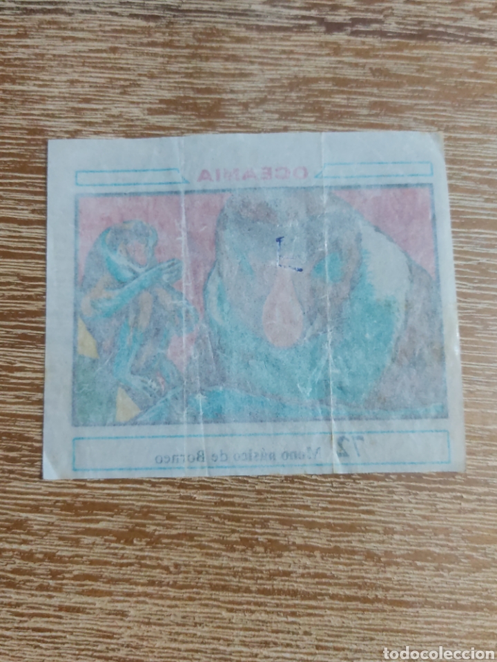 Coleccionismo cromos antiguos: Cromo Oceania Dunkin N&deg; 72 - Foto 2