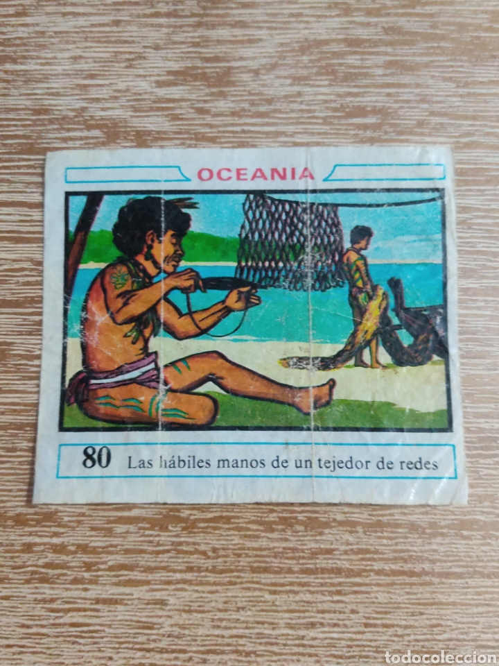 Coleccionismo cromos antiguos: Cromo Oceania Dunkin N&deg; 80 - Foto 1
