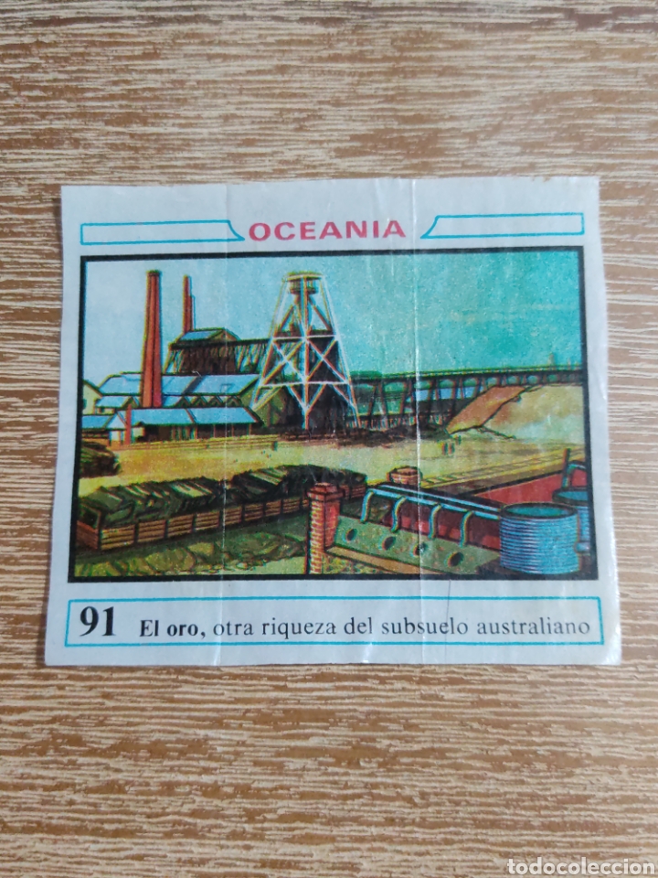Coleccionismo cromos antiguos: Cromo Oceania Dunkin N&deg; 91 - Foto 1