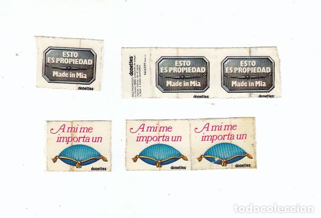 Coleccionismo cromos antiguos: Cromos Donettes nunca pegados - Foto 1