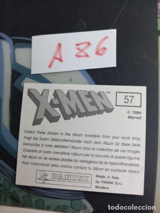Coleccionismo cromos antiguos: X MEN PANINI 57 - Foto 2