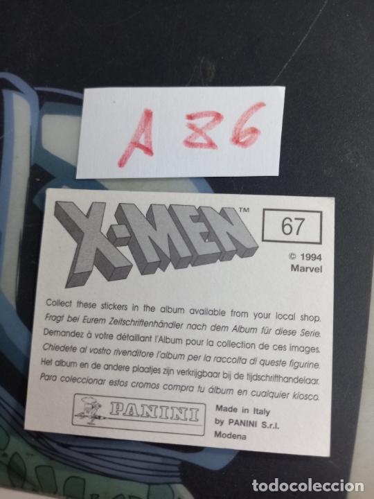 Coleccionismo cromos antiguos: X MEN PANINI 57 - Foto 2
