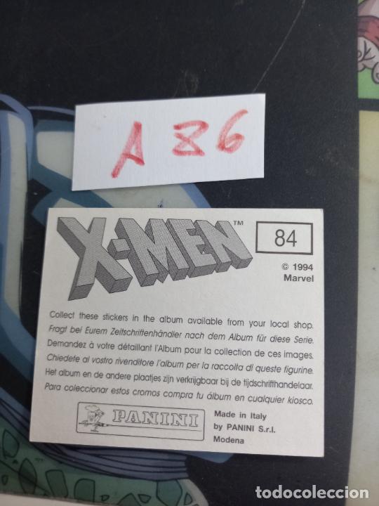 Coleccionismo cromos antiguos: X MEN PANINI 84 - Foto 2