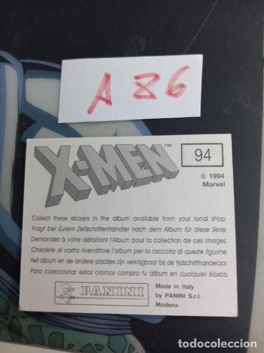 Coleccionismo cromos antiguos: X MEN PANINI 94 - Foto 2