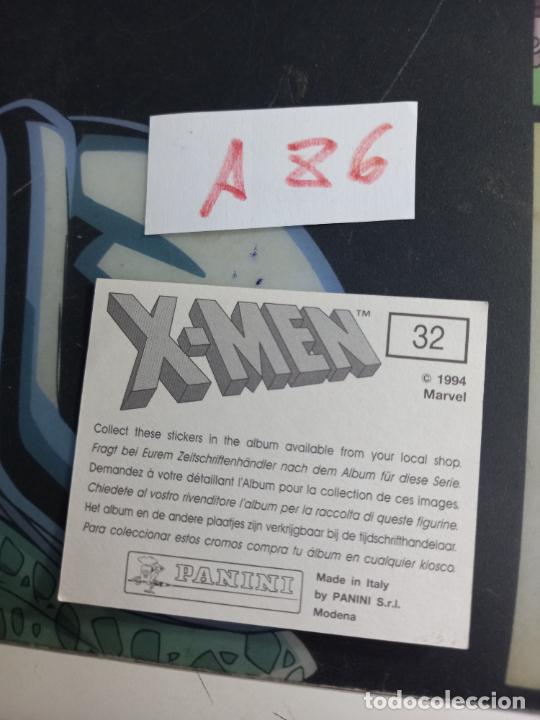 Coleccionismo cromos antiguos: X MEN PANINI 32 - Foto 2