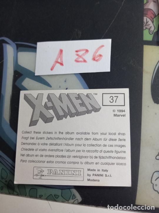 Coleccionismo cromos antiguos: X MEN PANINI 37 - Foto 2