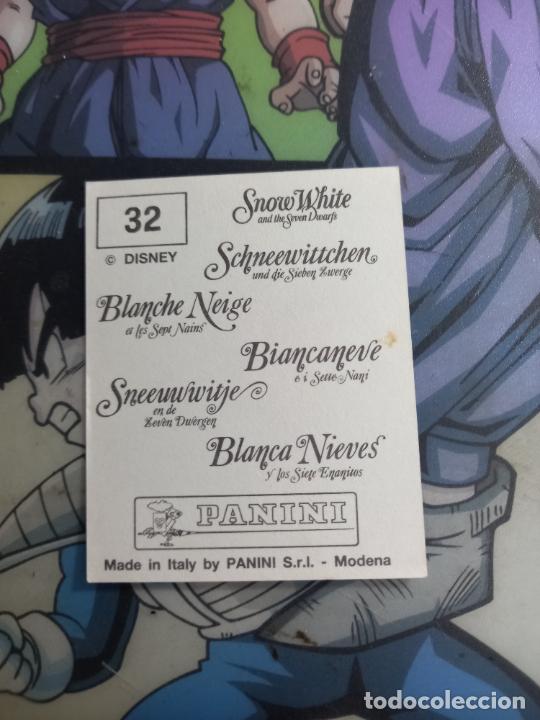 Coleccionismo cromos antiguos: BLANCANIEVES PANINI 32 - Foto 2