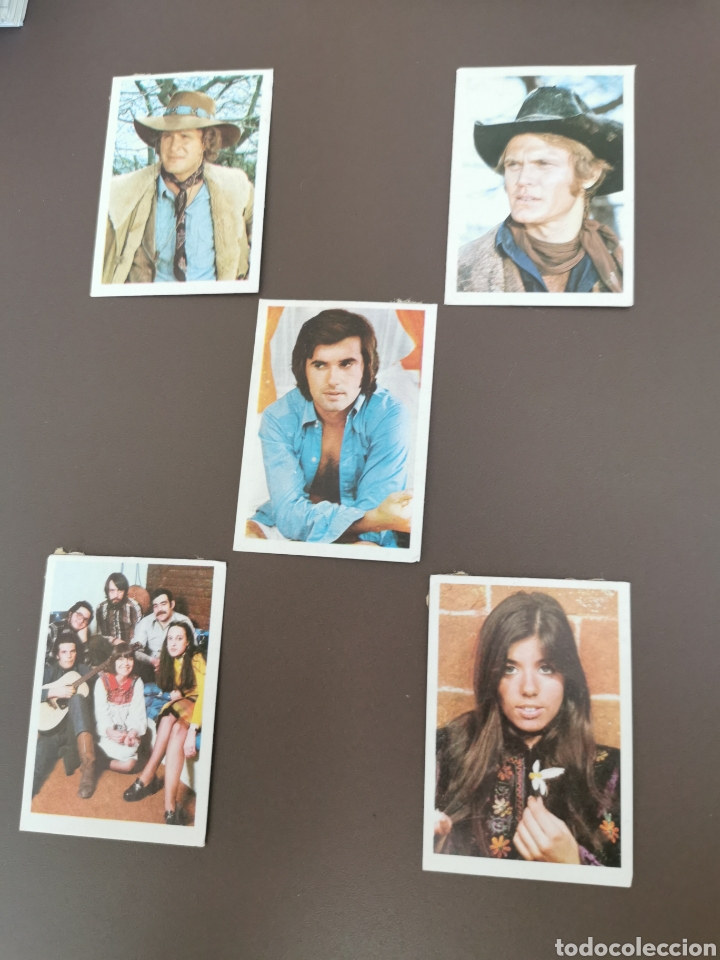 Coleccionismo cromos antiguos: Cromos coleccion famosos - Foto 1