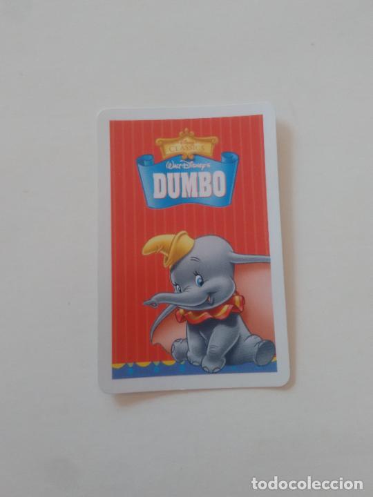 Coleccionismo Cromos antiguos: DUMBO PELICULA WALT DISNEY CLASSICS CROMO CARTA CARD JUEGO BARAJA NAIPES INFANTIL