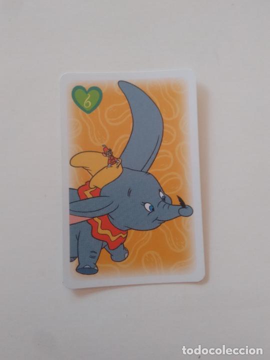 Coleccionismo Cromos antiguos: N&ordm; 6 DUMBO PELICULA WALT DISNEY CLASSICS CROMO CARTA CARD JUEGO BARAJA NAIPES INFANTIL