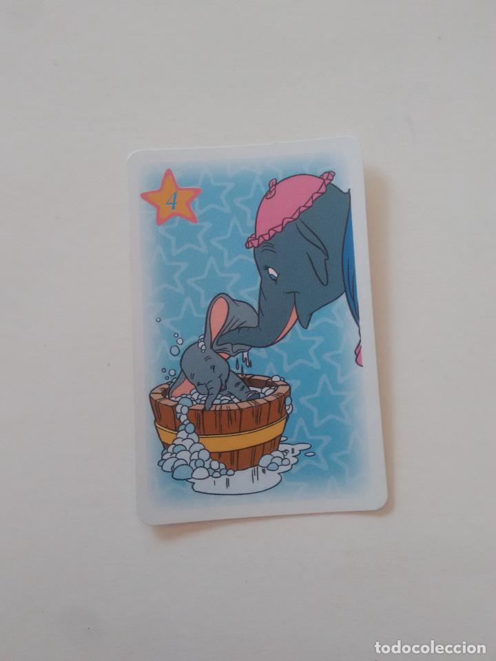 Coleccionismo Cromos antiguos: N&ordm; 4 DUMBO PELICULA WALT DISNEY CLASSICS CROMO CARTA CARD JUEGO BARAJA NAIPES INFANTIL