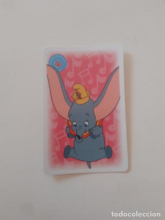 Coleccionismo Cromos antiguos: N&ordm; 4 DUMBO PELICULA WALT DISNEY CLASSICS CROMO CARTA CARD JUEGO BARAJA NAIPES INFANTIL