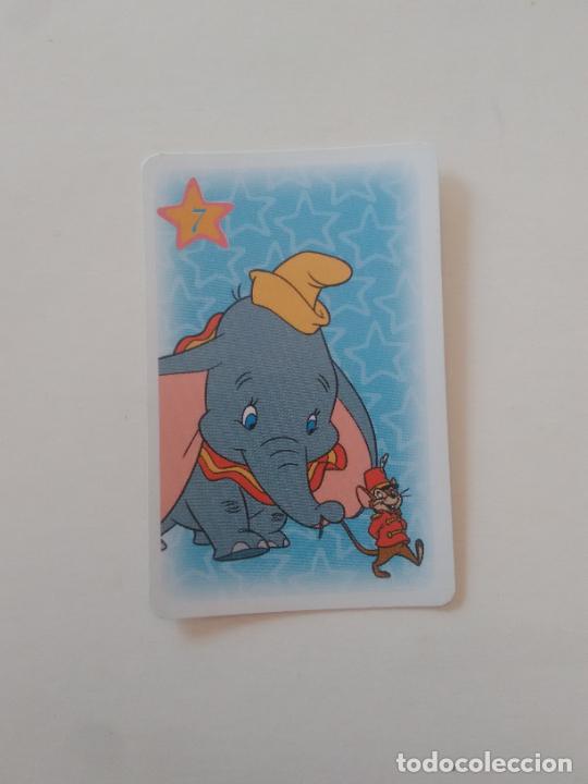 Coleccionismo Cromos antiguos: N&ordm; 7 DUMBO PELICULA WALT DISNEY CLASSICS CROMO CARTA CARD JUEGO BARAJA NAIPES INFANTIL