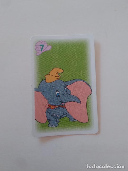 Coleccionismo Cromos antiguos: N&ordm; 7 DUMBO PELICULA WALT DISNEY CLASSICS CROMO CARTA CARD JUEGO BARAJA NAIPES INFANTIL