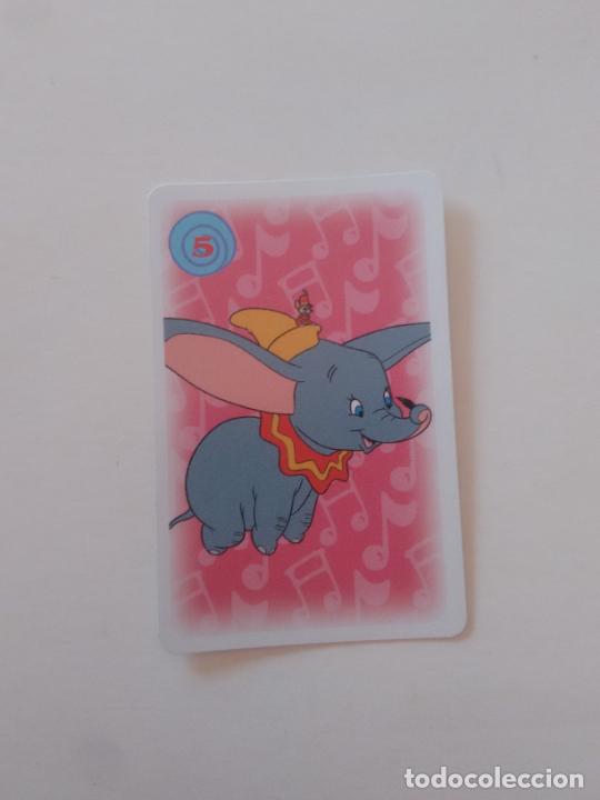 Coleccionismo Cromos antiguos: N&ordm; 5 DUMBO PELICULA WALT DISNEY CLASSICS CROMO CARTA CARD JUEGO BARAJA NAIPES INFANTIL