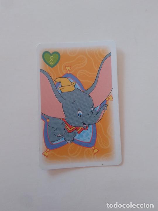 Coleccionismo Cromos antiguos: N&ordm; 8 DUMBO PELICULA WALT DISNEY CLASSICS CROMO CARTA CARD JUEGO BARAJA NAIPES INFANTIL