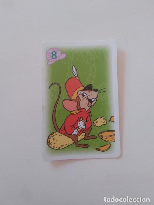 Coleccionismo Cromos antiguos: N&ordm; 8 DUMBO PELICULA WALT DISNEY CLASSICS CROMO CARTA CARD JUEGO BARAJA NAIPES INFANTIL