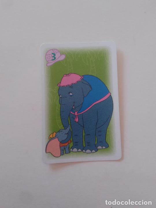 Coleccionismo Cromos antiguos: N&ordm; 3 DUMBO PELICULA WALT DISNEY CLASSICS CROMO CARTA CARD JUEGO BARAJA NAIPES INFANTIL