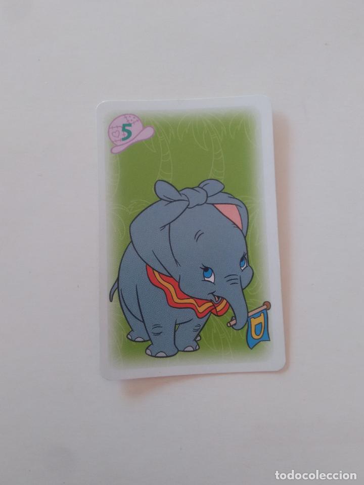 Coleccionismo Cromos antiguos: N&ordm; 5 DUMBO PELICULA WALT DISNEY CLASSICS CROMO CARTA CARD JUEGO BARAJA NAIPES INFANTIL