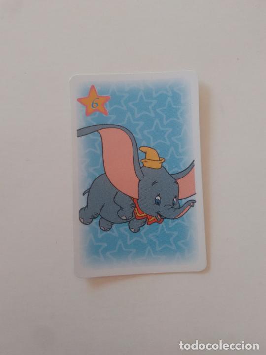 Coleccionismo Cromos antiguos: N&ordm; 6 DUMBO PELICULA WALT DISNEY CLASSICS CROMO CARTA CARD JUEGO BARAJA NAIPES INFANTIL