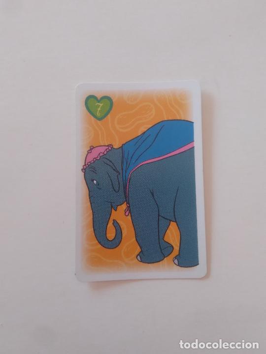 Coleccionismo Cromos antiguos: N&ordm; 7 DUMBO PELICULA WALT DISNEY CLASSICS CROMO CARTA CARD JUEGO BARAJA NAIPES INFANTIL