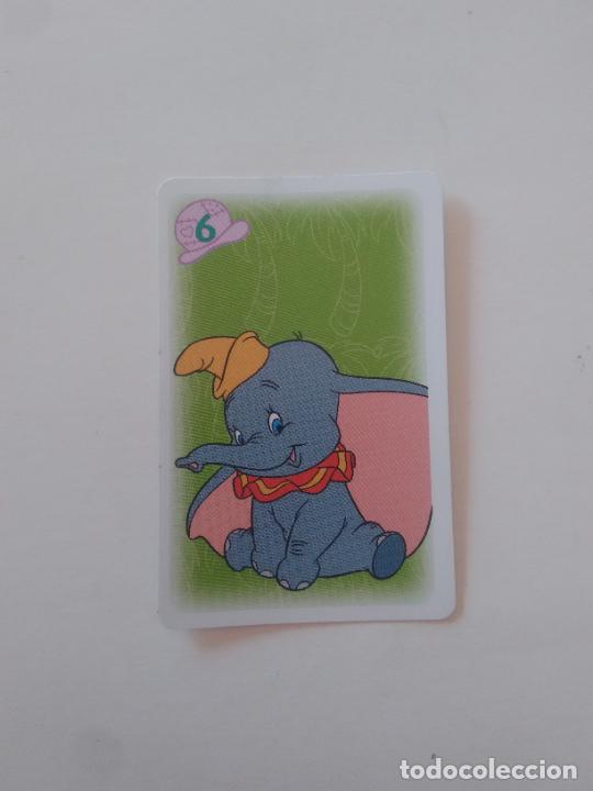 Coleccionismo Cromos antiguos: N&ordm; 6 DUMBO PELICULA WALT DISNEY CLASSICS CROMO CARTA CARD JUEGO BARAJA NAIPES INFANTIL