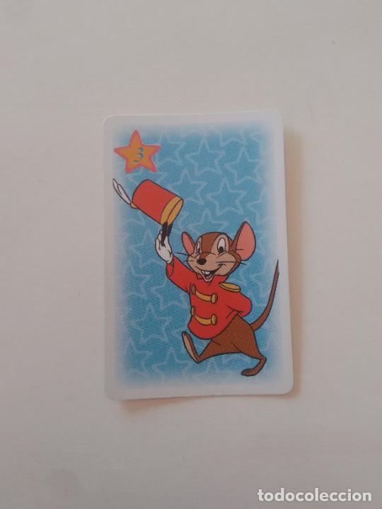 Coleccionismo Cromos antiguos: N&ordm; 3 DUMBO PELICULA WALT DISNEY CLASSICS CROMO CARTA CARD JUEGO BARAJA NAIPES INFANTIL