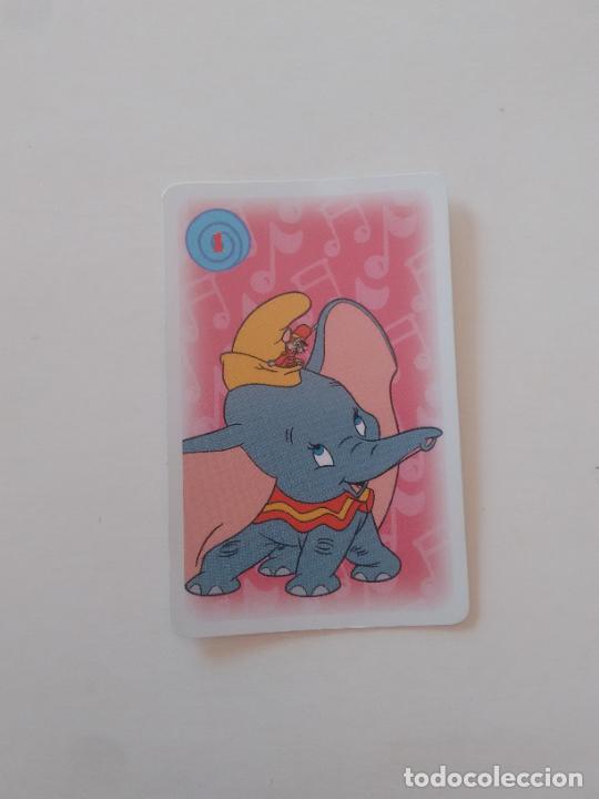Coleccionismo Cromos antiguos: N&ordm; 1 DUMBO PELICULA WALT DISNEY CLASSICS CROMO CARTA CARD JUEGO BARAJA NAIPES INFANTIL
