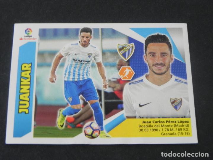 Collectable Antique Stickers: JUANKAR N&ordm; 8 (MALAGA C.F.) LIGA ESTE 2017-18 - PANINI