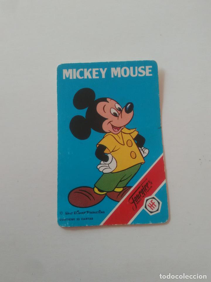 Coleccionismo cromos antiguos: MICKEY MOUSE WALT DISNEY CROMO CARTA CARD HERACLIO FOURNIER BARAJA NAIPES INFANTIL