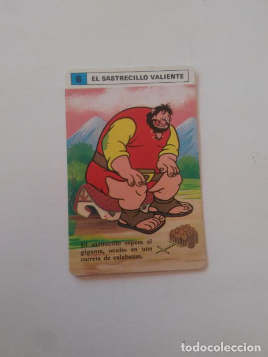 Coleccionismo cromos antiguos: 6 SASTRECILLO VALIENTE MICKEY MOUSE DISNEY CROMO CARTA CARD HERACLIO FOURNIER BARAJA NAIPES INFANTIL