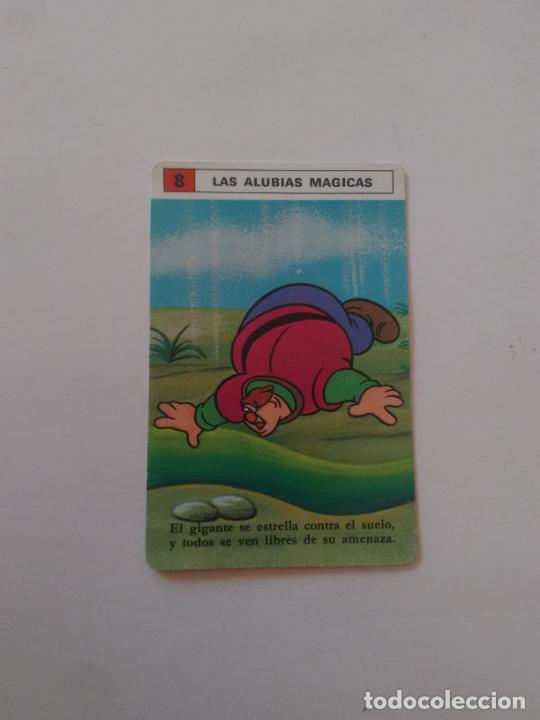 Coleccionismo Cromos antiguos: N&ordm; 8 ALUBIAS M&Aacute;GICAS MICKEY MOUSE DISNEY CROMO CARTA CARD HERACLIO FOURNIER BARAJA NAIPES INFANTIL