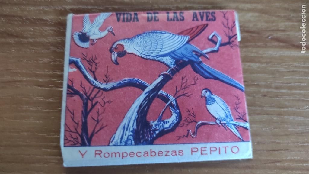 Coleccionismo cromos antiguos: Sobre con cromos, vida de las aves, editorial Costa - Foto 1