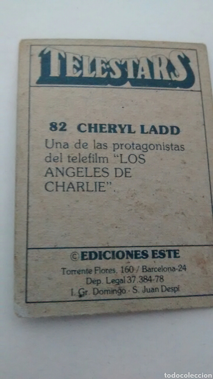 Coleccionismo cromos antiguos: TELESTARS, EDICIONES ESTE, 1978, CROMO N&ordm; 82 - Foto 2