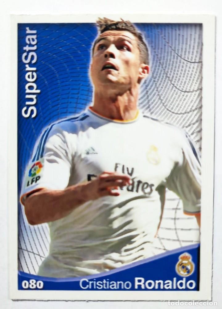 Collezionismo Figurine antiche: CRISTIANO RONALDO N&ordm; 80 SUPER STAR REAL MADRID MUNDICROMO 2015 2016 15 16 QUIZ LIGA