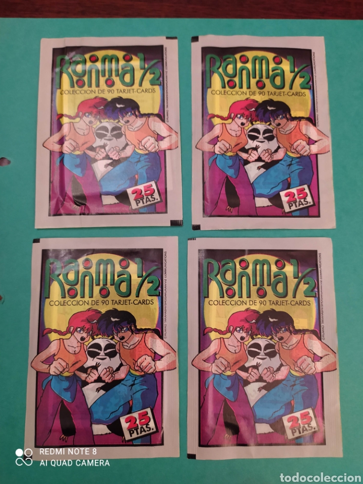 Coleccionismo cromos antiguos: Cromos Ranma 1/2 - Foto 1