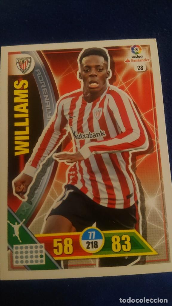 Sammeln alte Sammelbilder: ADRENALYN XL WILLIAMS 38 ATHLETIC DE BILBAO CROMO LIGA 16 17 TEMP 2016 2017 PANINI